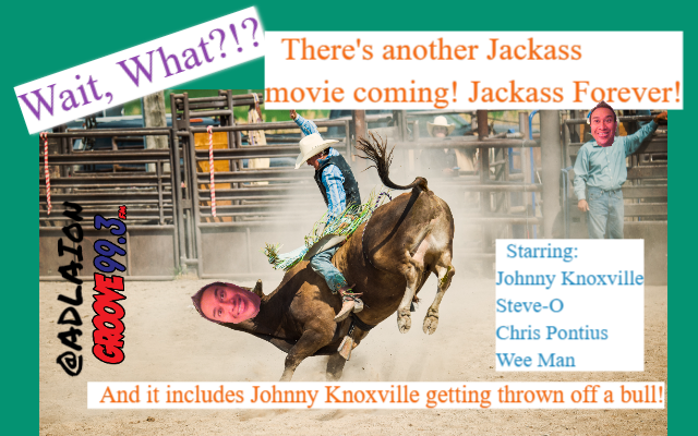 Adlai’s “Wait, What?!” –  ‘Jackass’ Sequel Will Be Called ‘Jackass Forever’