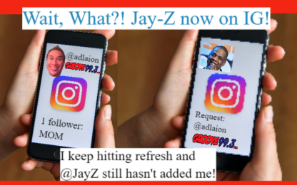 Adlai's "Wait, What?!" - Jay Z on InstaGram!!