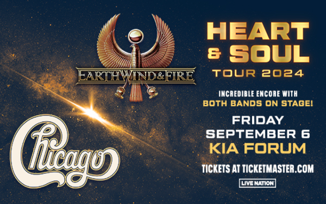 Win Tickets To Earth Wind & Fire AND Chicago!